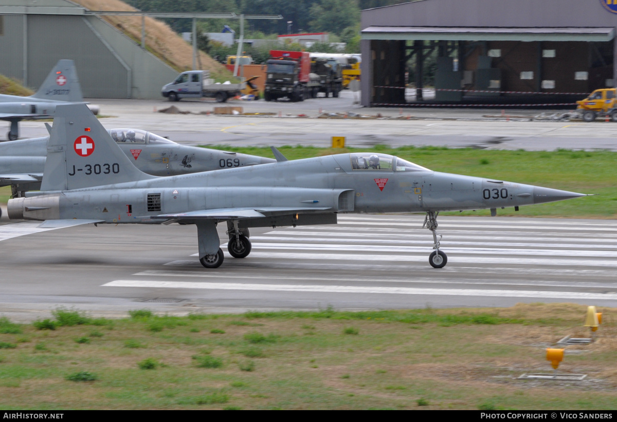 Aircraft Photo of J-3030 | Northrop F-5E Tiger II | Switzerland - Air Force | AirHistory.net #738035
