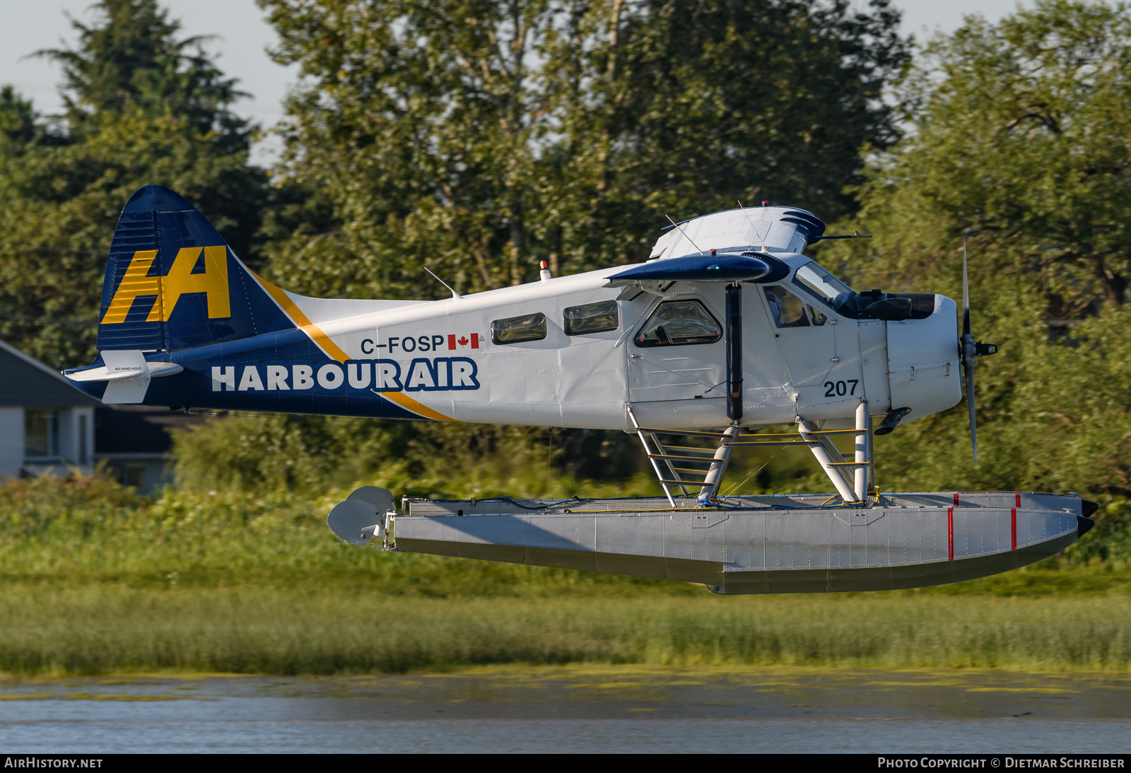 Aircraft Photo of C-FOSP | De Havilland Canada DHC-2 Beaver Mk.1 | Harbour Air | AirHistory.net #738042