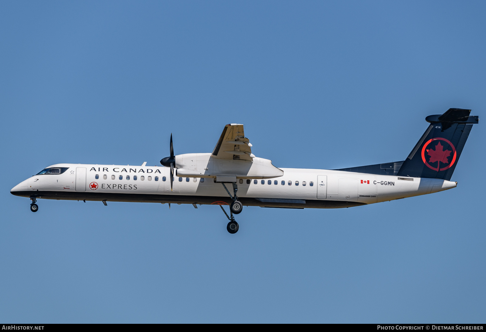 Aircraft Photo of C-GGMN | Bombardier DHC-8-402 Dash 8 | Air Canada Express | AirHistory.net #738053