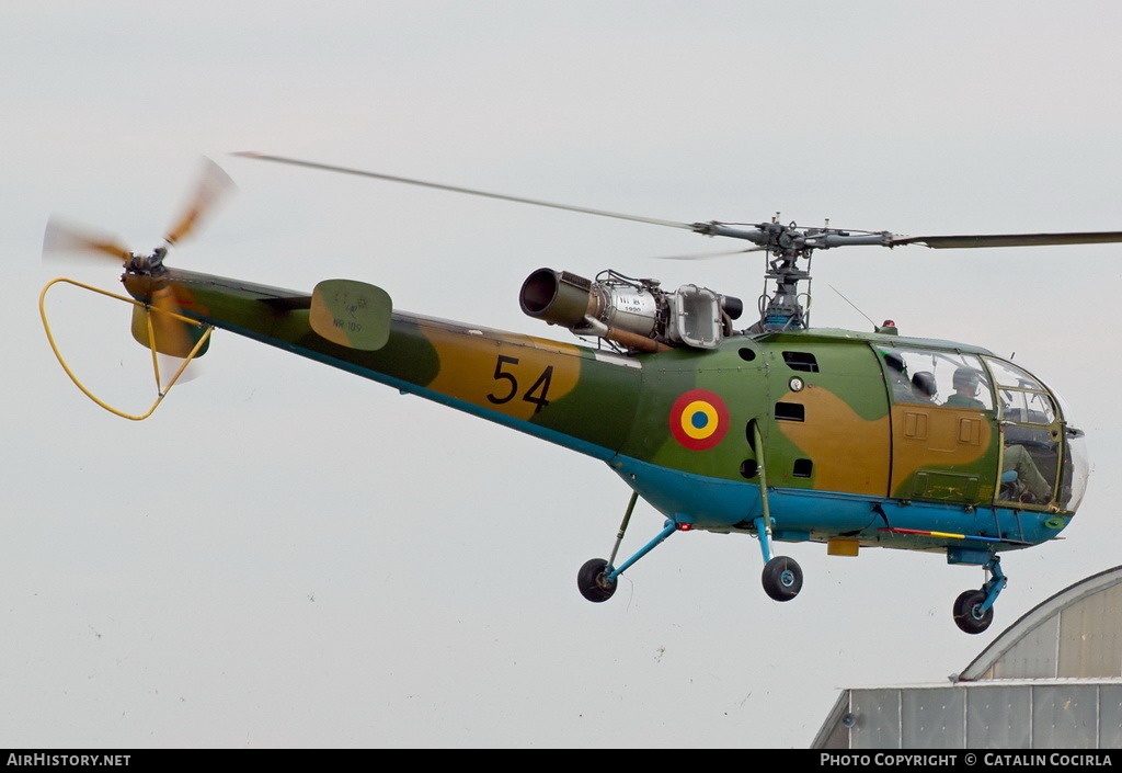 Aircraft Photo of 54 | IAR IAR-316B Alouette III | Romania - Air Force | AirHistory.net #738073
