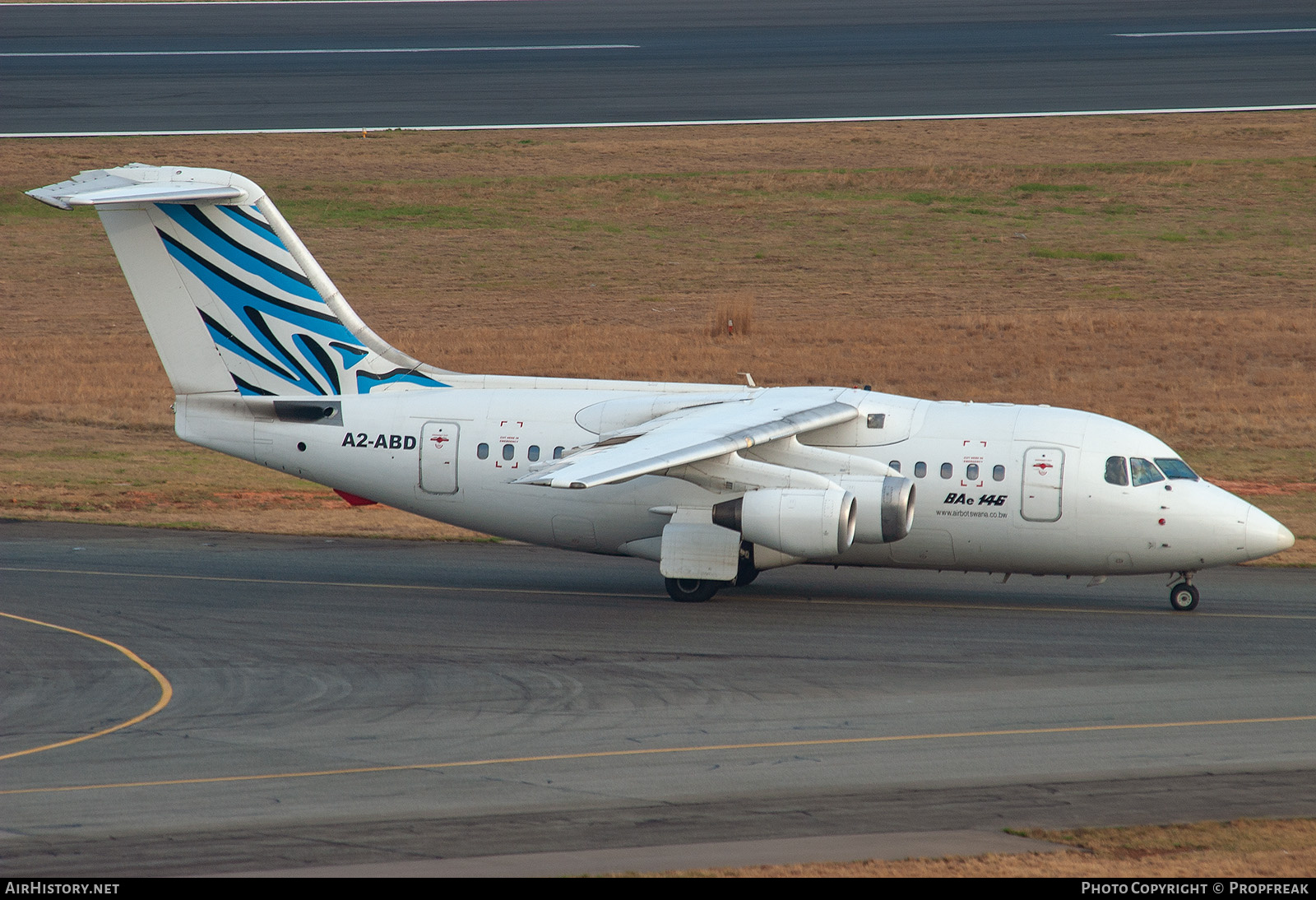 Aircraft Photo of A2-ABD | British Aerospace BAe-146-100 | Air Botswana | AirHistory.net #738098