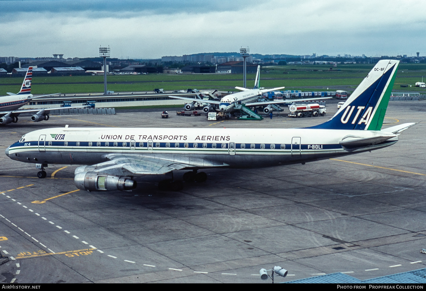 Aircraft Photo of F-BOLI | Douglas DC-8-55F | UTA - Union de Transports Aériens | AirHistory.net #738112
