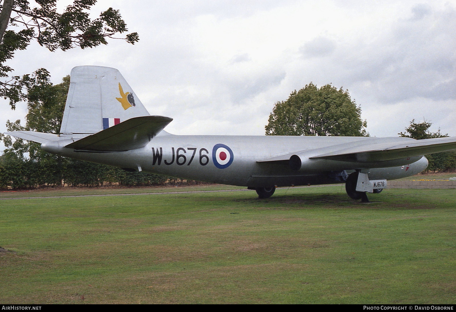 Aircraft Photo of WJ676 | English Electric Canberra B2 | UK - Air Force | AirHistory.net #738113