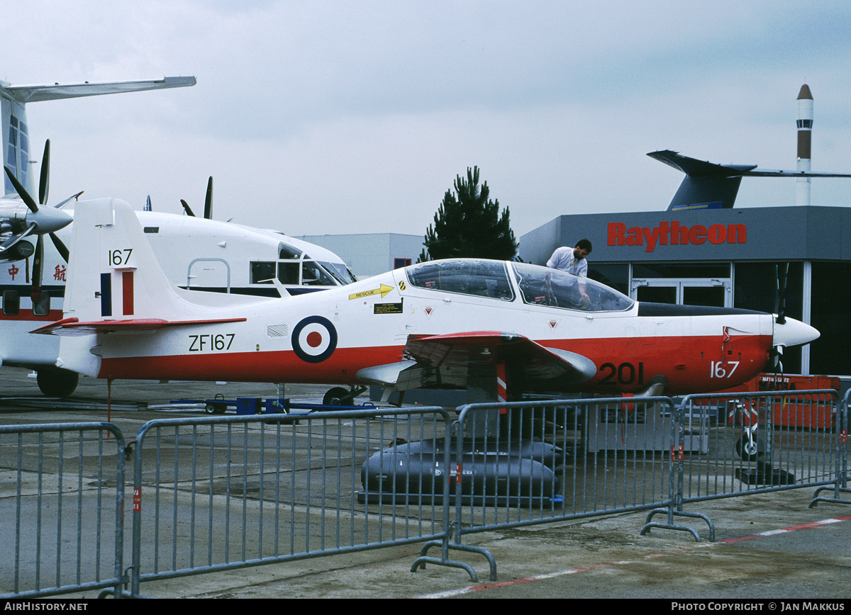 Aircraft Photo of ZF167 | Short S-312 Tucano T1 | UK - Air Force | AirHistory.net #738119