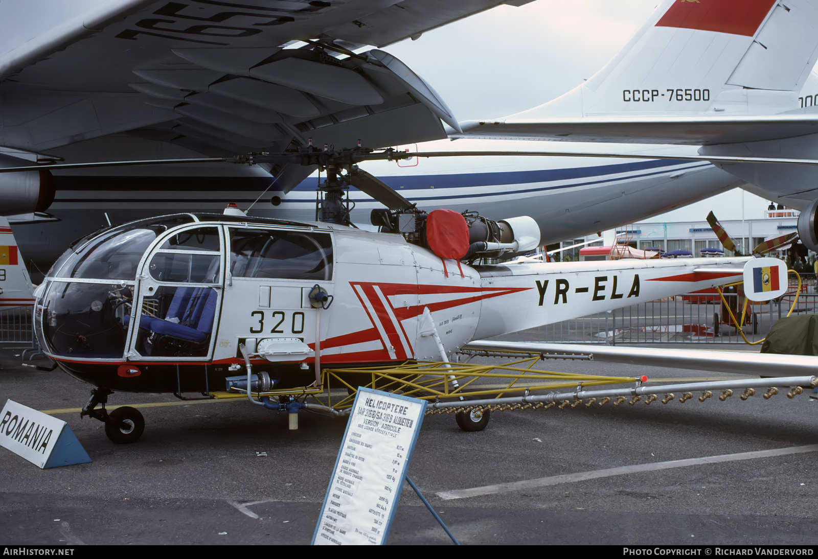 Aircraft Photo of YR-ELA | IAR IAR-316B Alouette III | AirHistory.net #738120