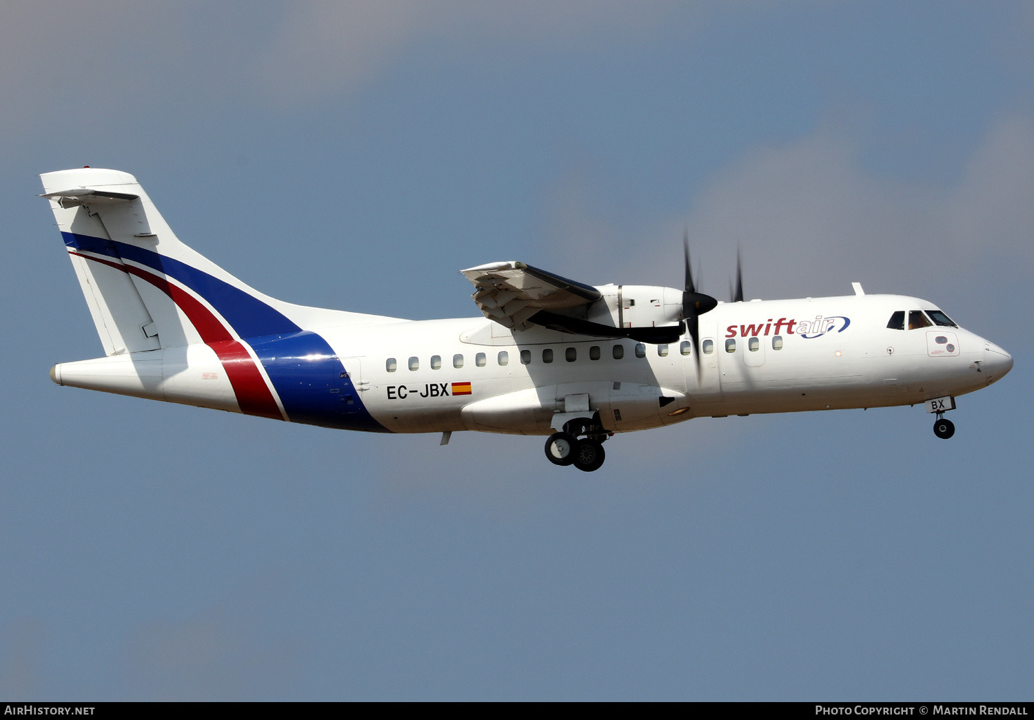 Aircraft Photo of EC-JBX | ATR ATR-42-300 | Swiftair | AirHistory.net #738123