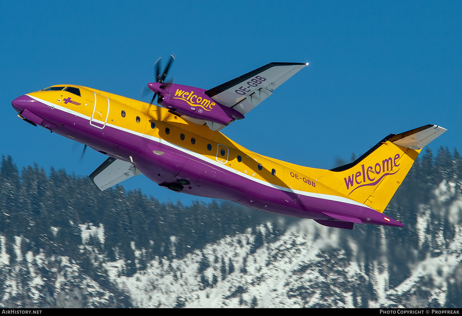 Aircraft Photo of OE-GBB | Dornier 328-110 | Welcome Air | AirHistory.net #738151