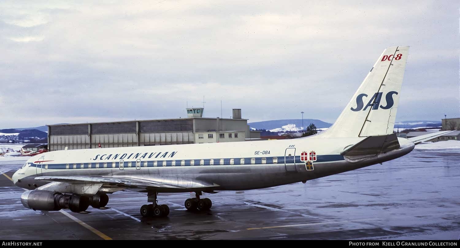 Aircraft Photo of SE-DBA | Douglas DC-8-32 | Scandinavian Airlines - SAS | AirHistory.net #738162