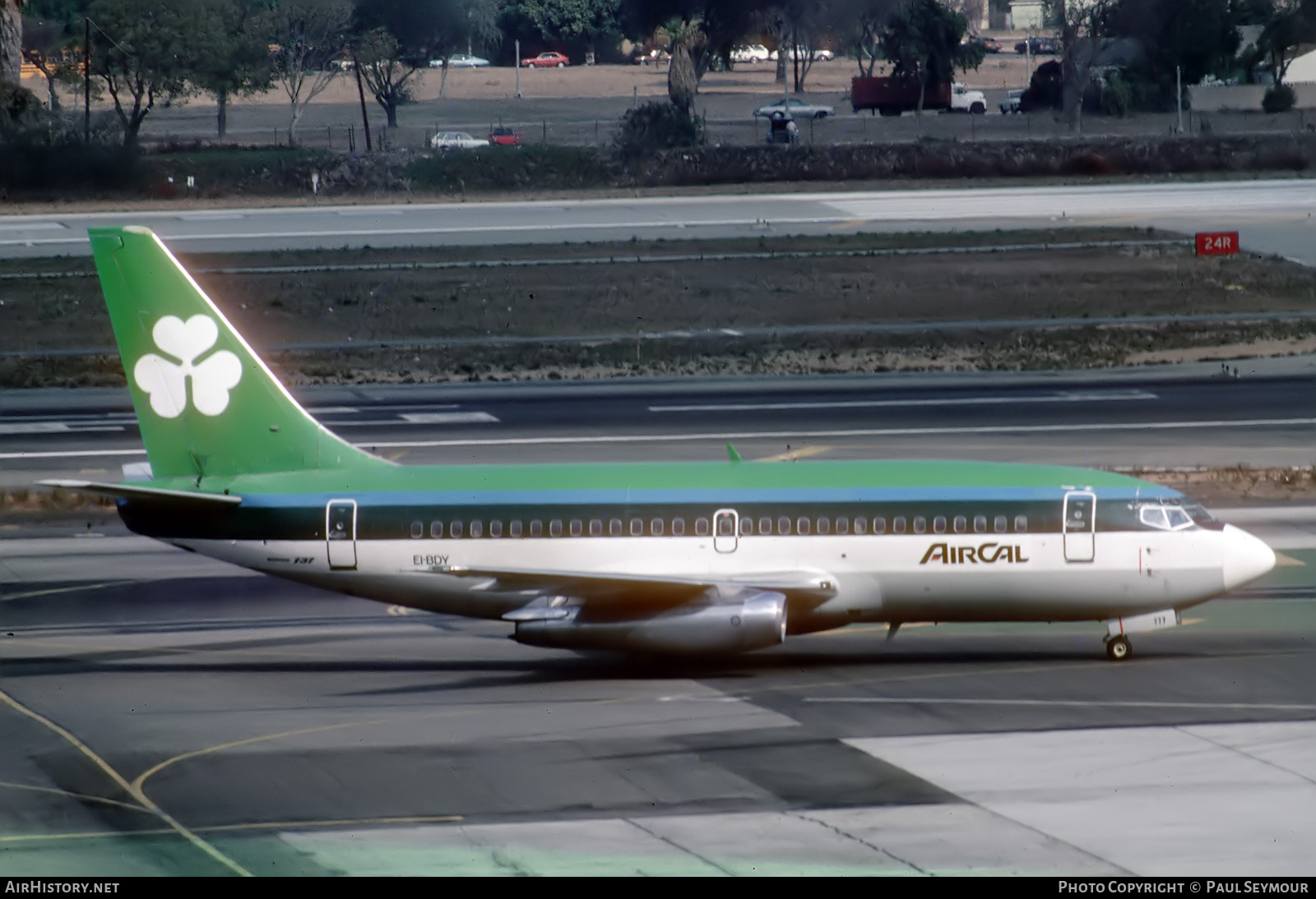 Aircraft Photo of EI-BDY | Boeing 737-2E1/Adv | AirCal | AirHistory.net #738209