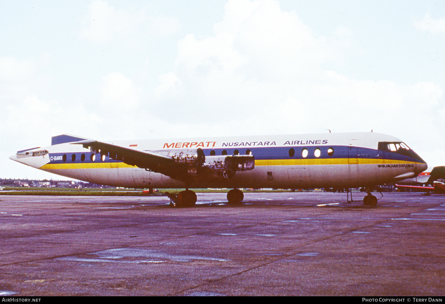 Aircraft Photo of G-BAMX | Vickers 952 Vanguard | Merpati Nusantara Airlines | AirHistory.net #738217