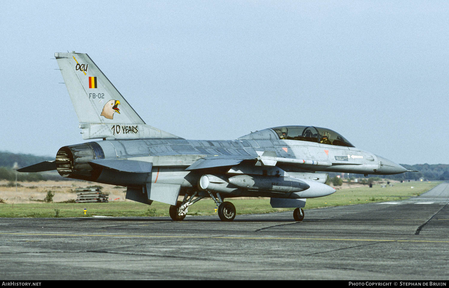 Aircraft Photo of FB-02 | General Dynamics F-16B Fighting Falcon | Belgium - Air Force | AirHistory.net #738219