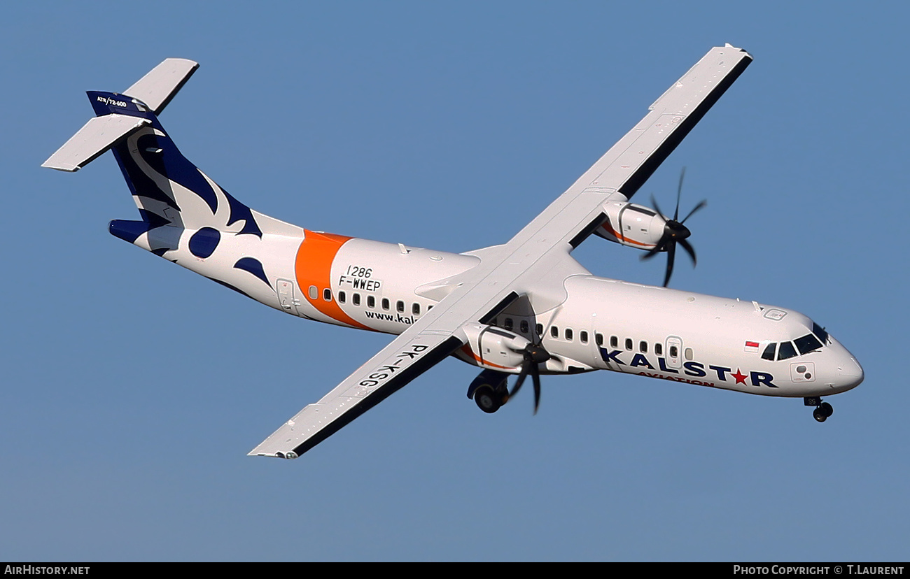 Aircraft Photo of F-WWEP | ATR ATR-72-600 (ATR-72-212A) | KalStar Aviation | AirHistory.net #738231
