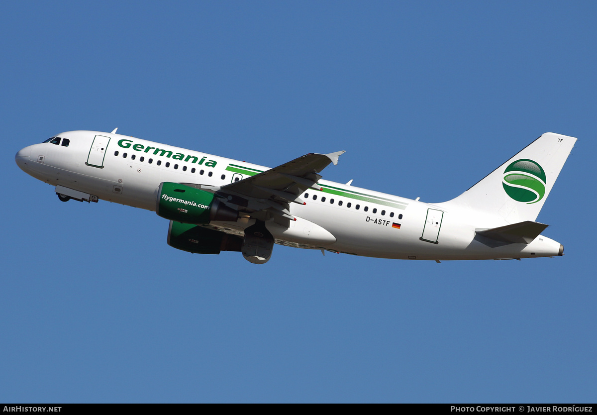 Aircraft Photo of D-ASTF | Airbus A319-112 | Germania | AirHistory.net #738236