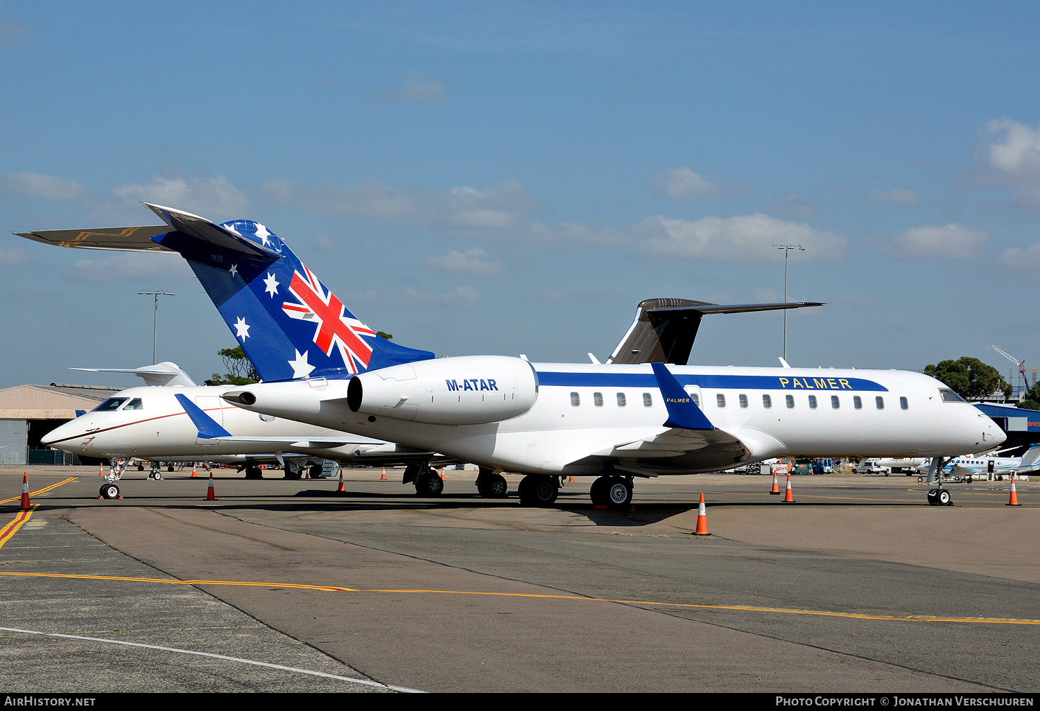 Aircraft Photo of M-ATAR | Bombardier Global Express (BD-700-1A10) | Palmer United | AirHistory.net #738243
