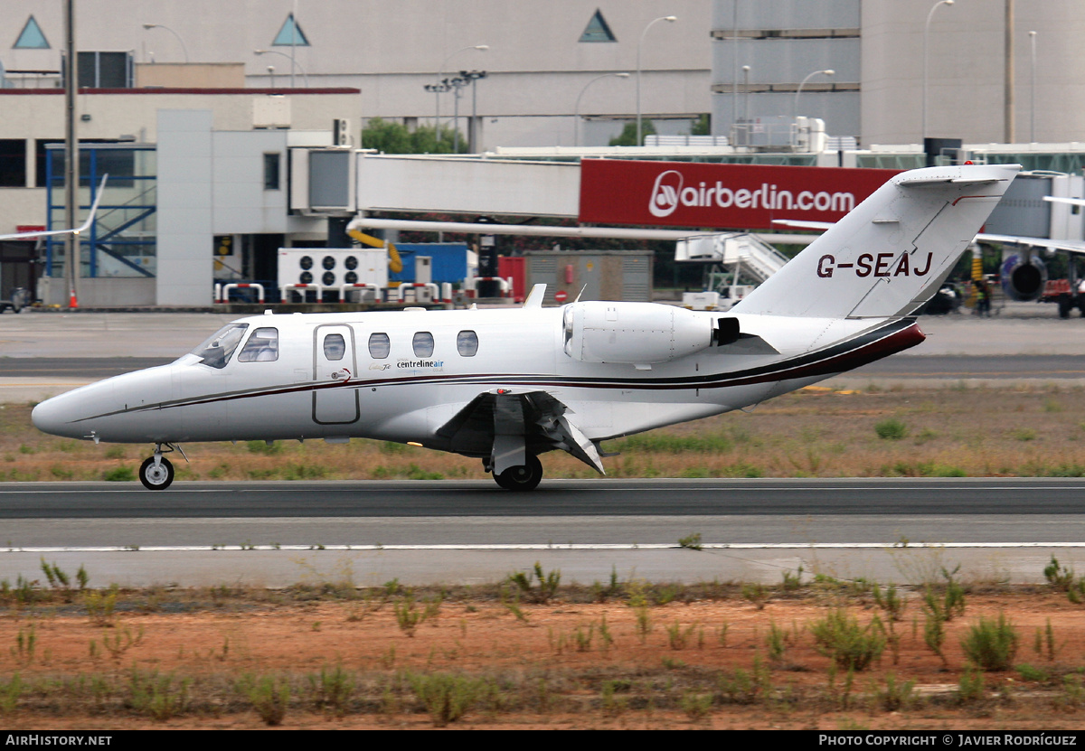 Aircraft Photo of G-SEAJ | Cessna 525 CitationJet | Centreline Air | AirHistory.net #738256