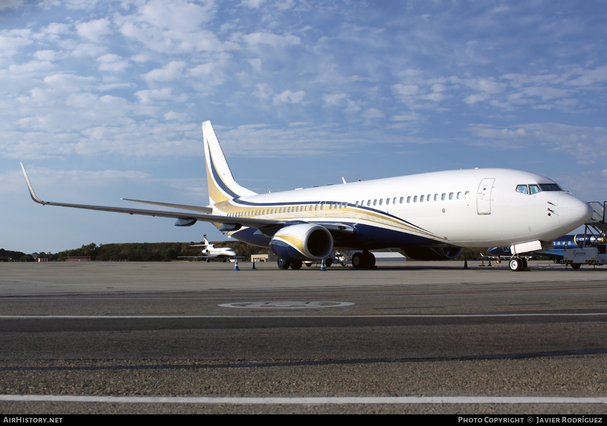 Aircraft Photo of N737GG | Boeing 737-74Q BBJ | Mid East Jet | AirHistory.net #738270