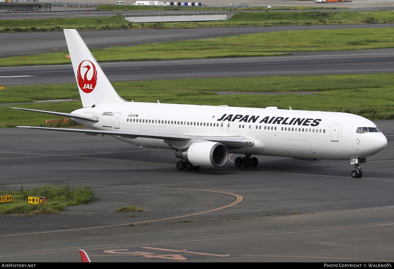 Aircraft Photo of JA603J | Boeing 767-346/ER | Japan Airlines - JAL | AirHistory.net #738342