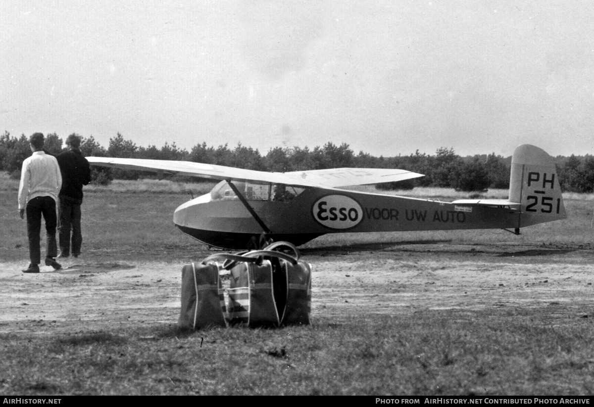 Aircraft Photo of PH-251 | Schleicher Ka-4 Rhönlerche II | AirHistory.net #738358