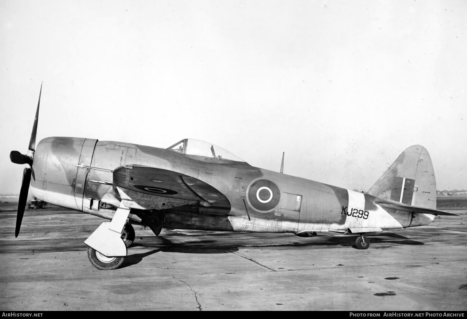 Aircraft Photo of KJ299 | Republic P-47D Thunderbolt Mk2 | UK - Air Force | AirHistory.net #738363
