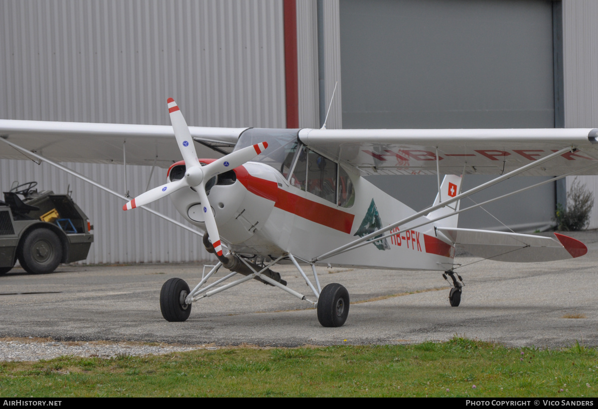Aircraft Photo of HB-PFK | Piper PA-18-180 Super Cub modified | AirHistory.net #738386
