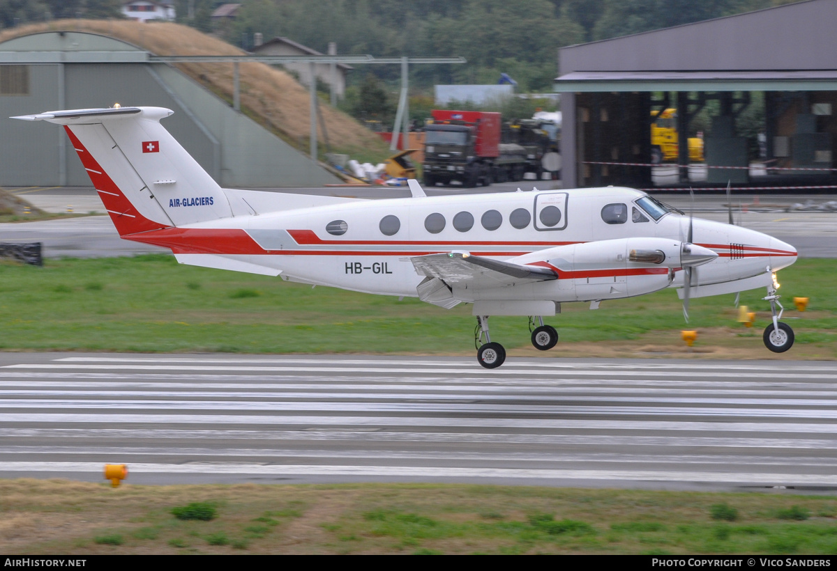 Aircraft Photo of HB-GIL | Beech 200 Super King Air | Air Glaciers | AirHistory.net #738420