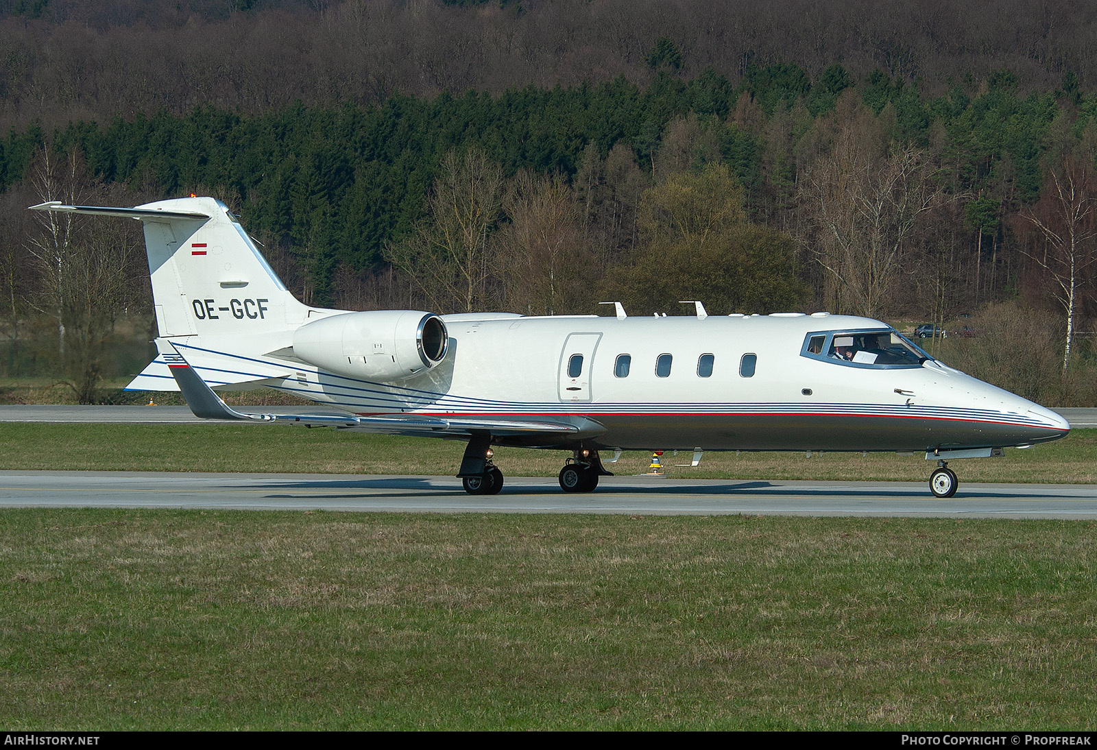 Aircraft Photo of OE-GCF | Learjet 55C | AirHistory.net #738445