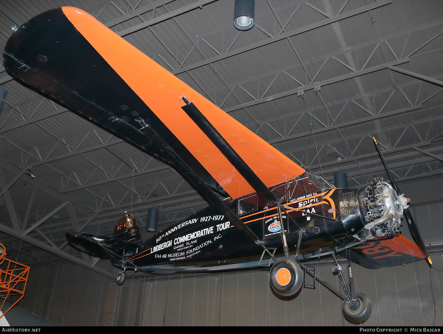 Aircraft Photo of NC408Y | Stinson SM-8A | AirHistory.net #738453