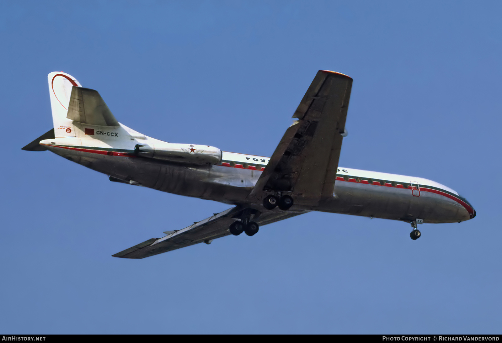 Aircraft Photo of CN-CCX | Sud SE-210 Caravelle III | Royal Air Maroc - RAM | AirHistory.net #738471