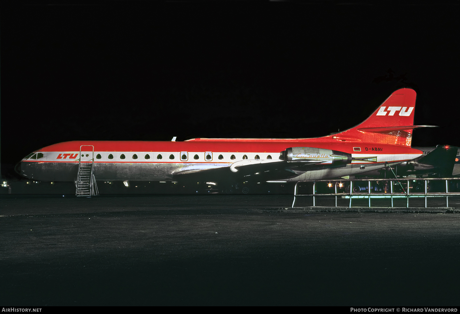 Aircraft Photo of D-ABAV | Sud SE-210 Caravelle 10B1R | LTU - Lufttransport-Unternehmen | AirHistory.net #738479