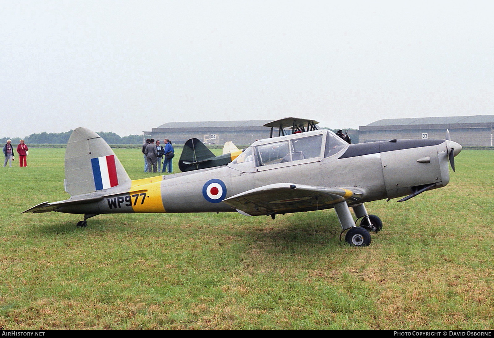 Aircraft Photo of G-BHRD / WP977 | De Havilland DHC-1 Chipmunk 22 | UK - Air Force | AirHistory.net #738484
