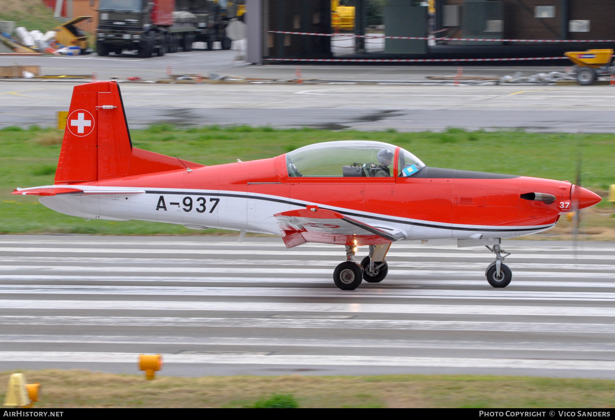 Aircraft Photo of A-937 | Pilatus NCPC-7 | Switzerland - Air Force | AirHistory.net #738504