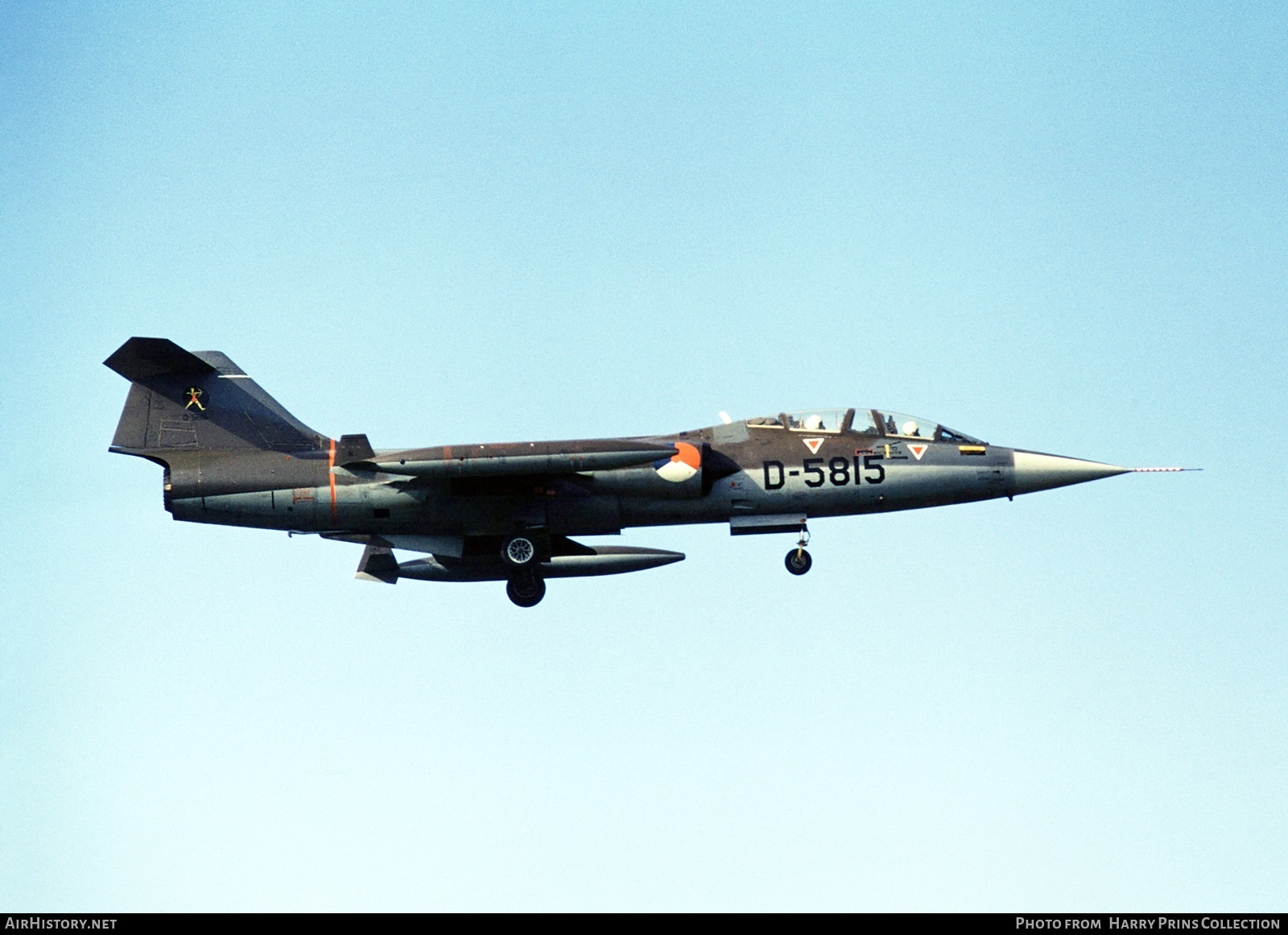 Aircraft Photo of D-5815 | Lockheed TF-104G Starfighter | Netherlands - Air Force | AirHistory.net #738506