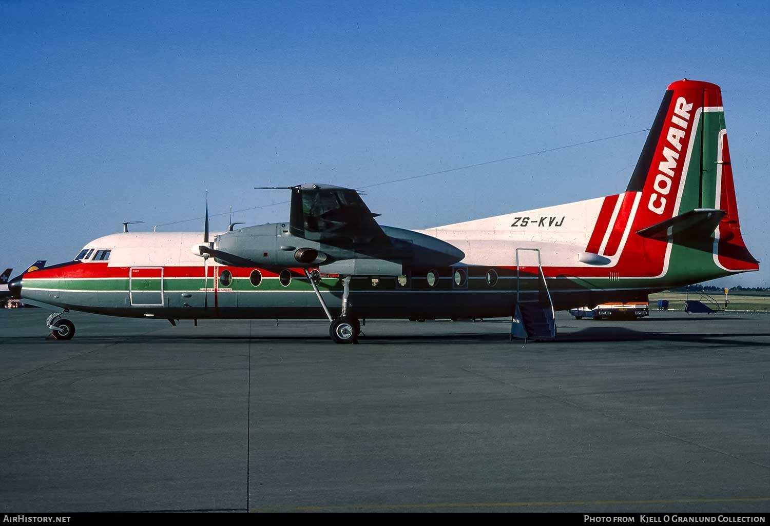 Aircraft Photo of ZS-KVJ | Fokker F27-200 Friendship | Comair | AirHistory.net #738509
