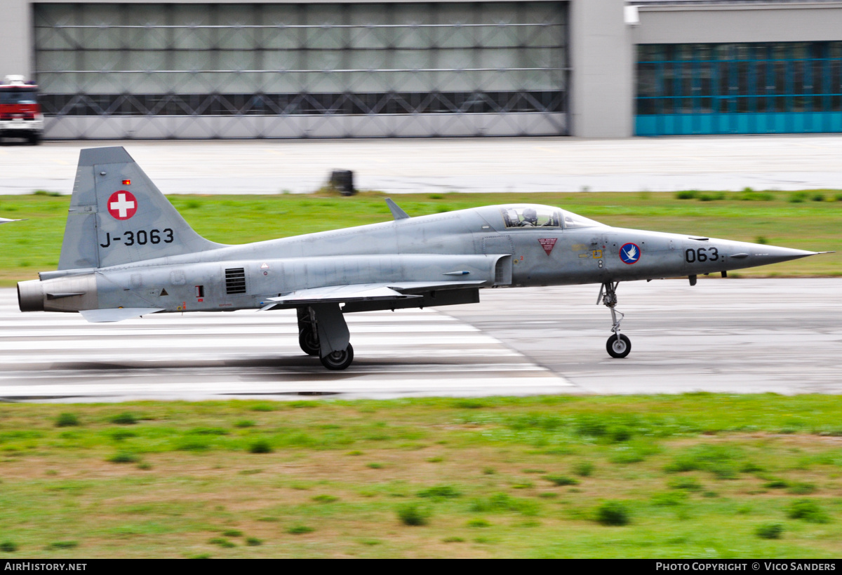 Aircraft Photo of J-3063 | Northrop F-5E Tiger II | Switzerland - Air Force | AirHistory.net #738512