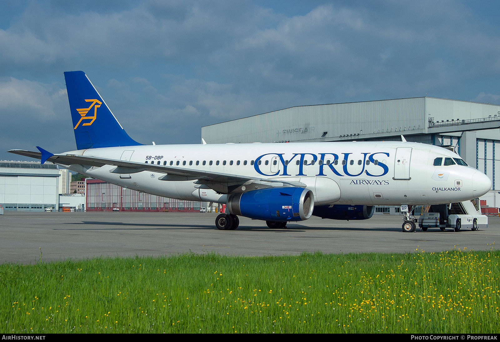 Aircraft Photo of 5B-DBP | Airbus A319-132 | Cyprus Airways | AirHistory.net #738527