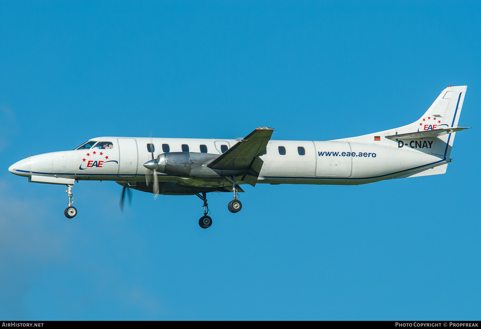Aircraft Photo of D-CNAY | Fairchild Swearingen SA-227AT Merlin IVC | EAE - European Air Express | AirHistory.net #738543