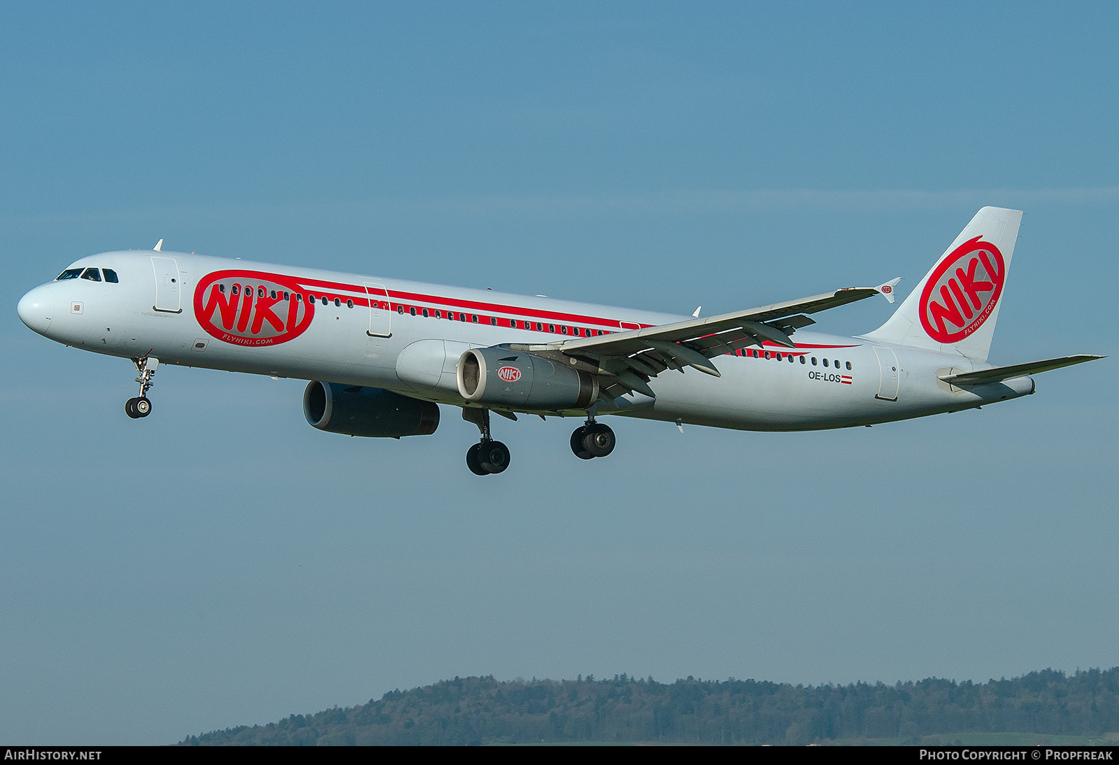 Aircraft Photo of OE-LOS | Airbus A321-231 | Niki | AirHistory.net #738548