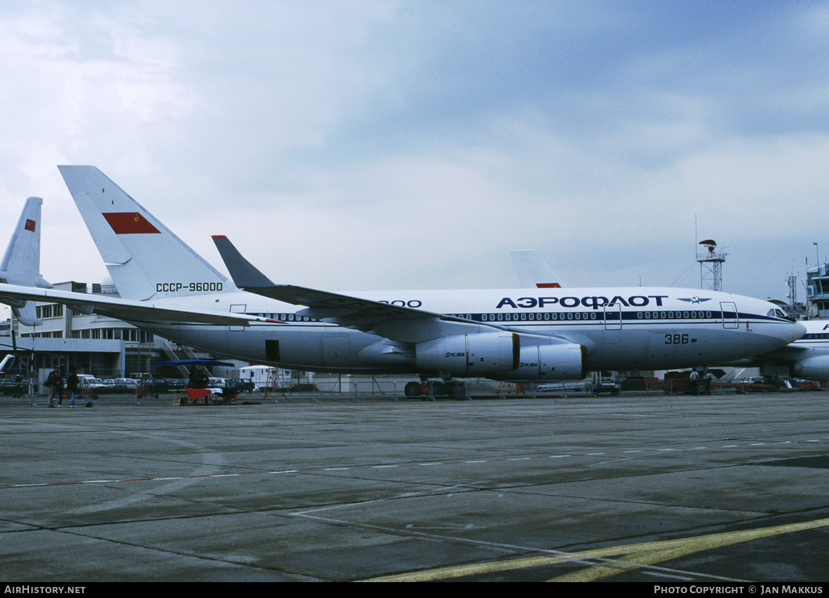 Aircraft Photo of CCCP-96000 | Ilyushin Il-96-300 | Aeroflot | AirHistory.net #738564