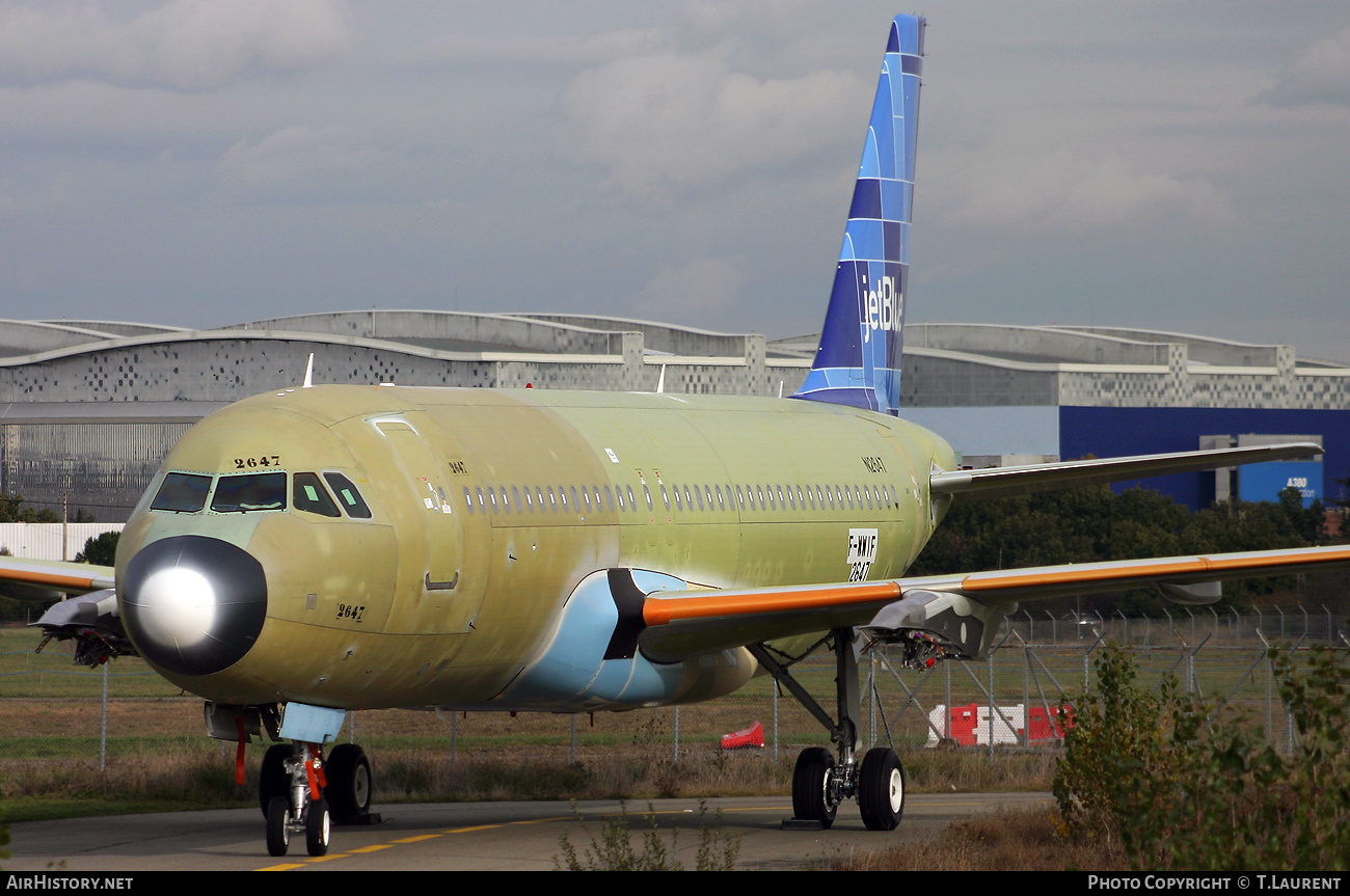 Aircraft Photo of F-WWIF | Airbus A320-232 | JetBlue Airways | AirHistory.net #738584