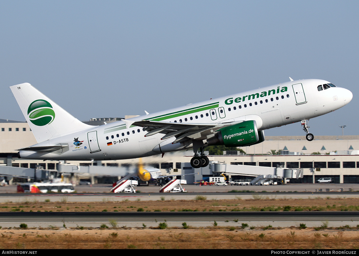 Aircraft Photo of D-ASTB | Airbus A319-112 | Germania | AirHistory.net #738587