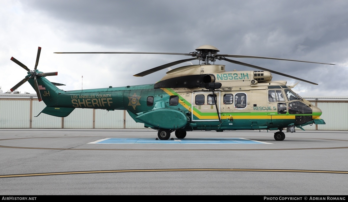 Aircraft Photo of N952JH | Aerospatiale AS-332L1 Super Puma | Los Angeles County Sheriff | AirHistory.net #738591