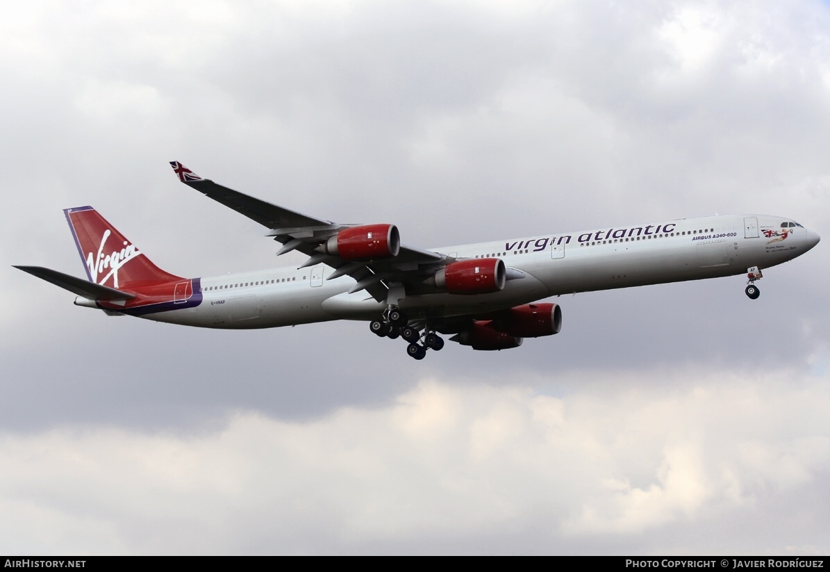 Aircraft Photo of G-VNAP | Airbus A340-642 | Virgin Atlantic Airways | AirHistory.net #738602