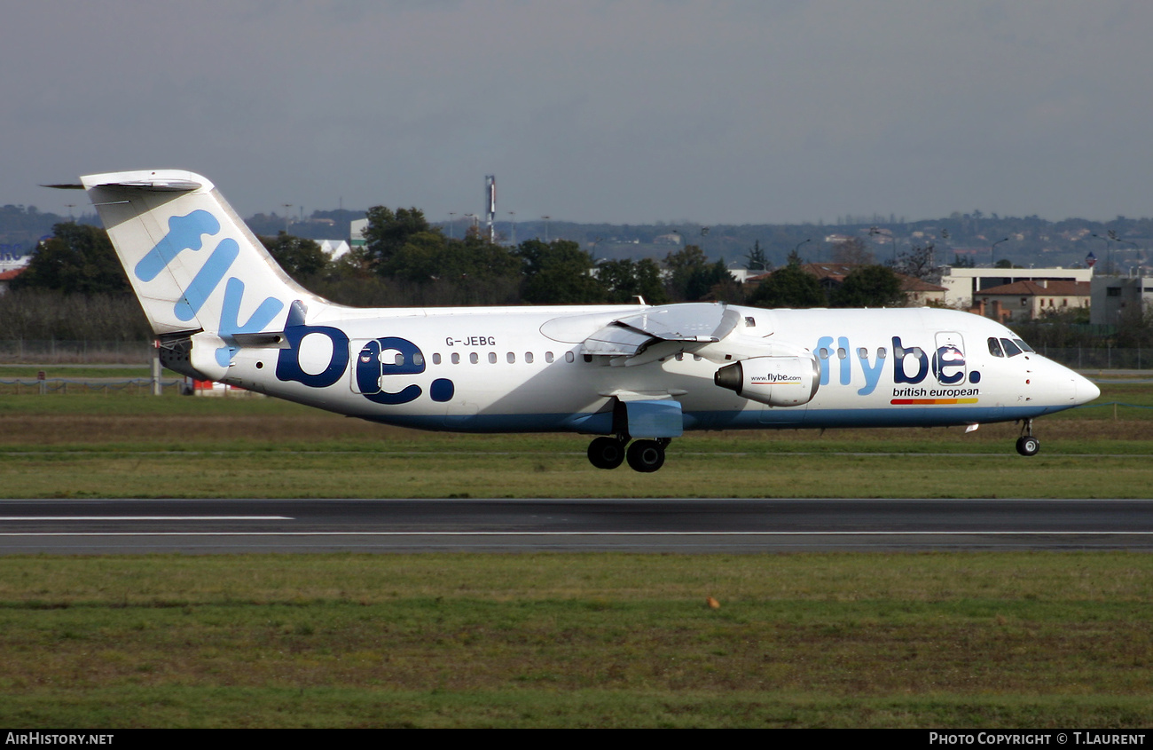 Aircraft Photo of G-JEBG | British Aerospace BAe-146-300 | Flybe - British European | AirHistory.net #738606