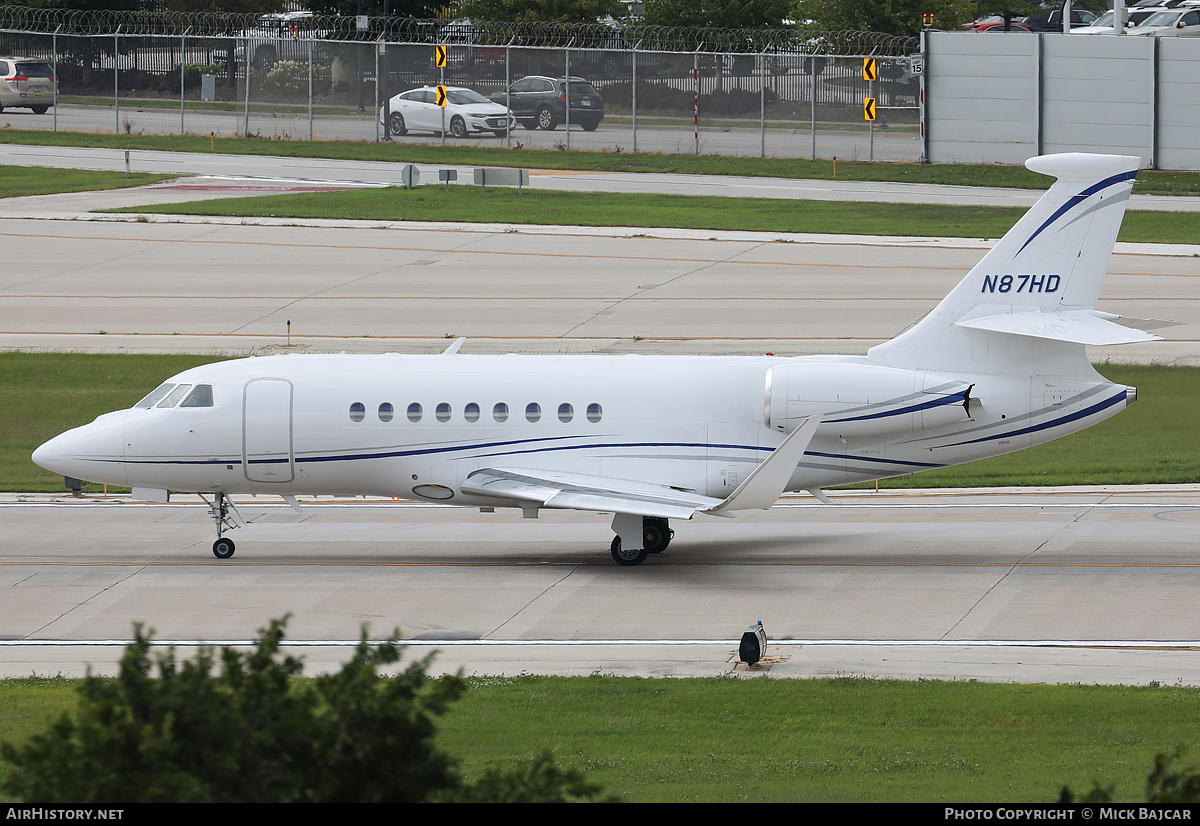 Aircraft Photo of N87HD | Dassault Falcon 2000EX | AirHistory.net #738616