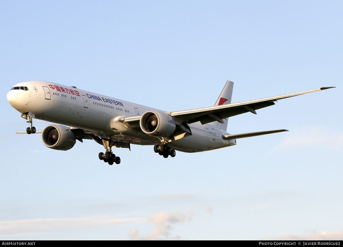 Aircraft Photo of B-7365 | Boeing 777-39P/ER | China Eastern Airlines | AirHistory.net #738625