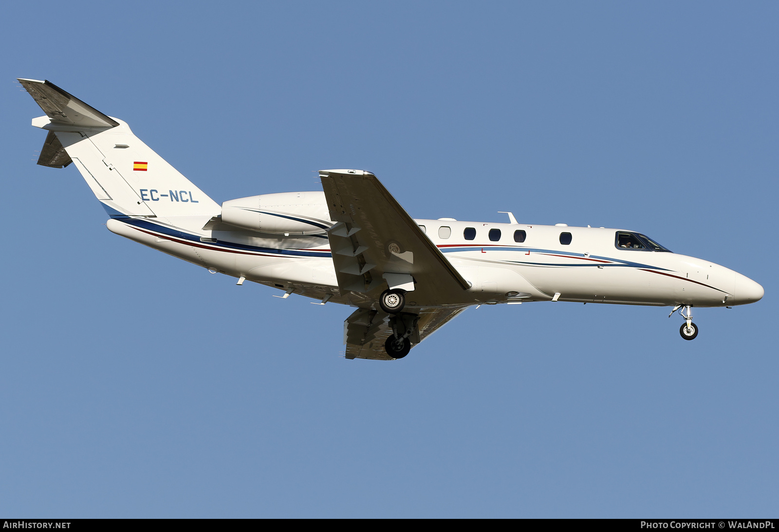Aircraft Photo of EC-NCL | Cessna 525C CitationJet CJ4 | AirHistory.net #738663