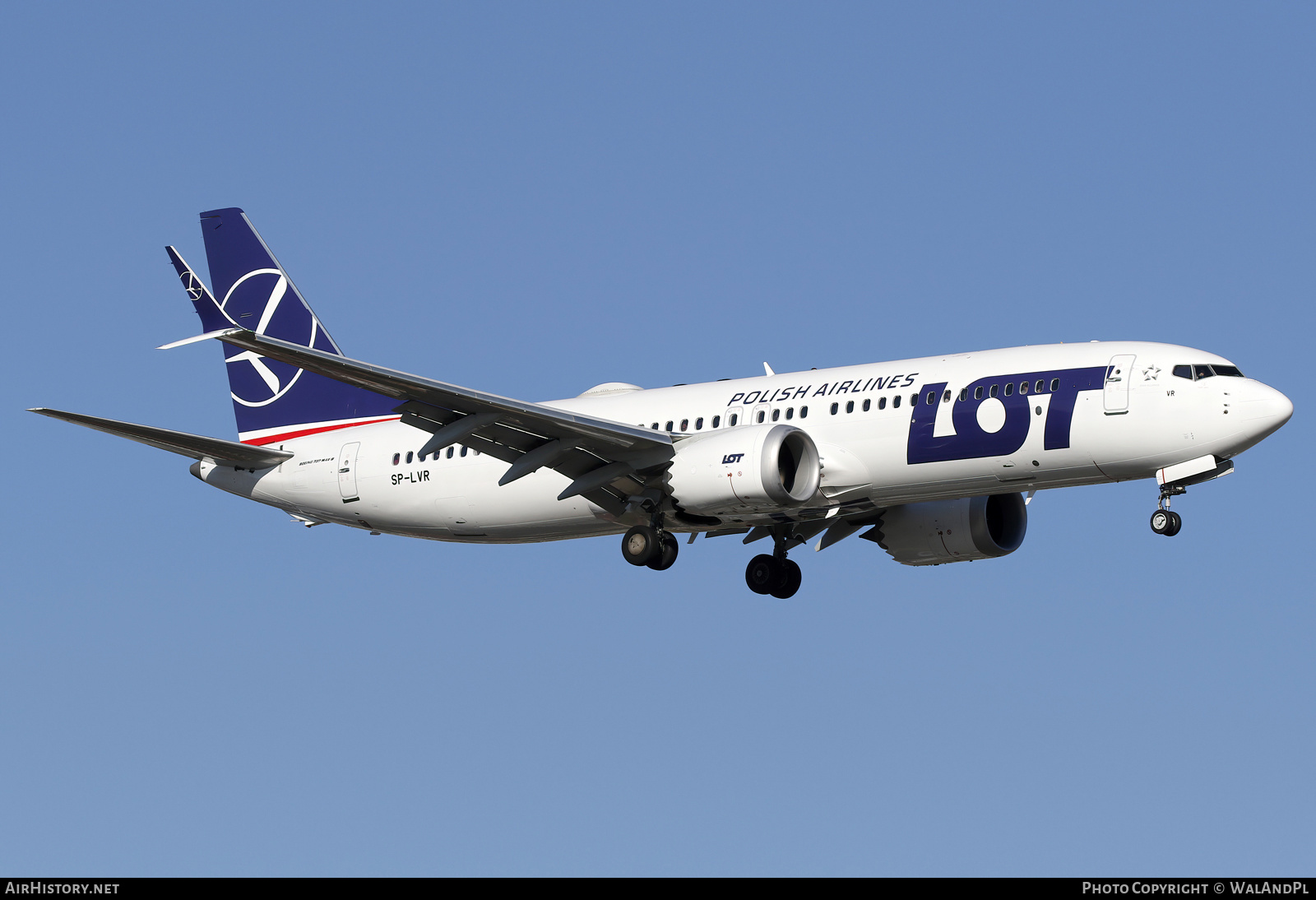 Aircraft Photo of SP-LVR | Boeing 737-8 Max 8 | LOT Polish Airlines - Polskie Linie Lotnicze | AirHistory.net #738667