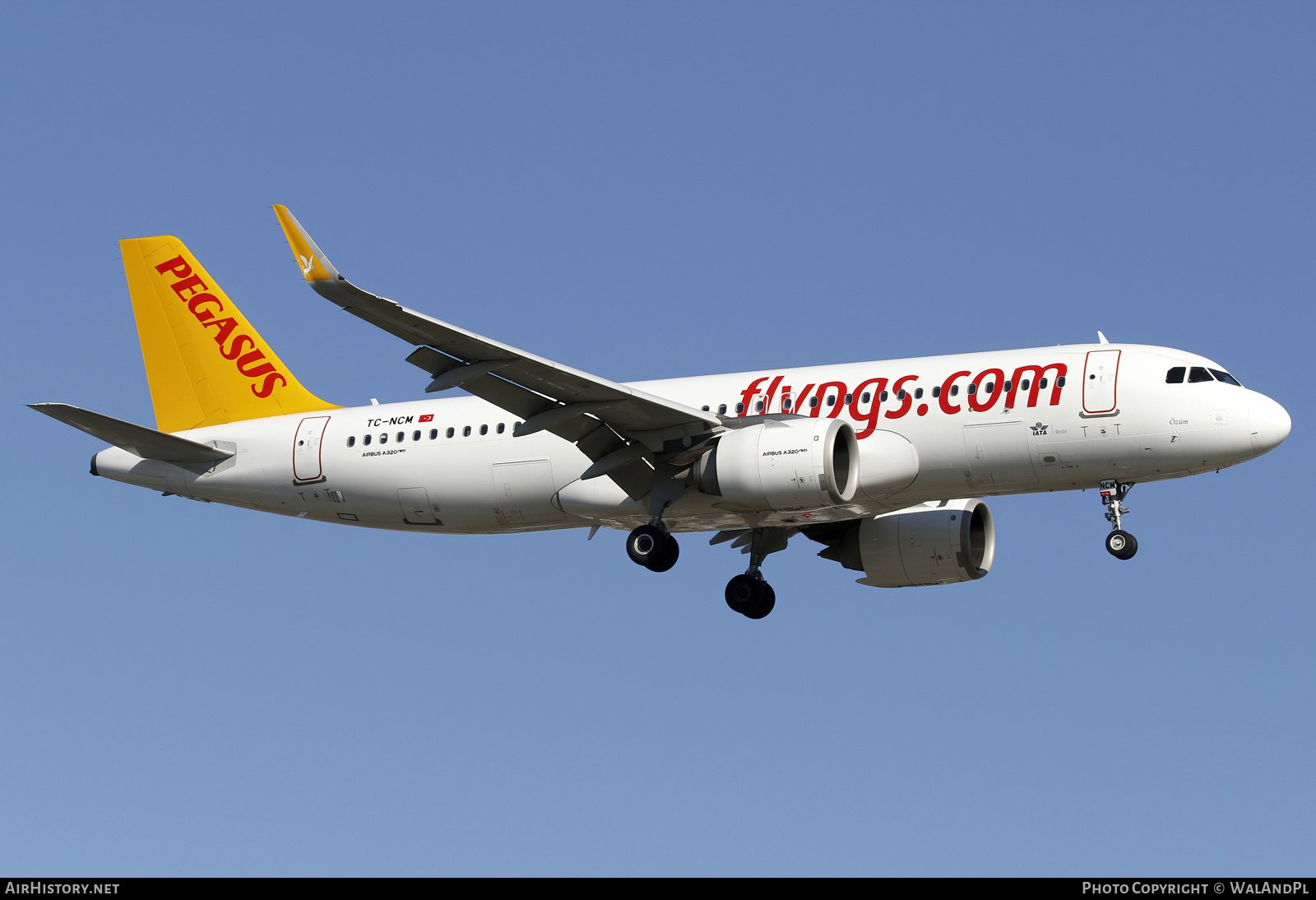 Aircraft Photo of TC-NCM | Airbus A320-251N | Pegasus Airlines | AirHistory.net #738669