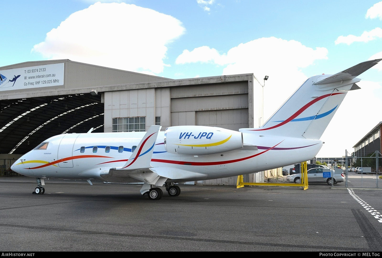 Aircraft Photo of VH-JPQ | Canadair Challenger 600S (CL-600-1A11) | AirHistory.net #738698
