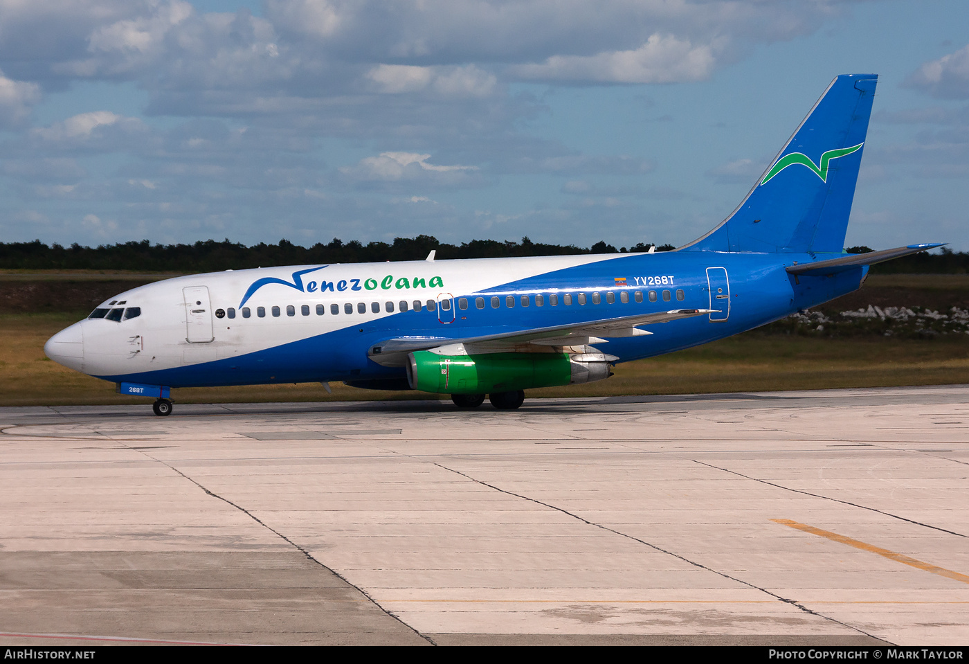Aircraft Photo of YV268T | Boeing 737-232/Adv | Venezolana - Rutas Aéreas de Venezuela | AirHistory.net #738702